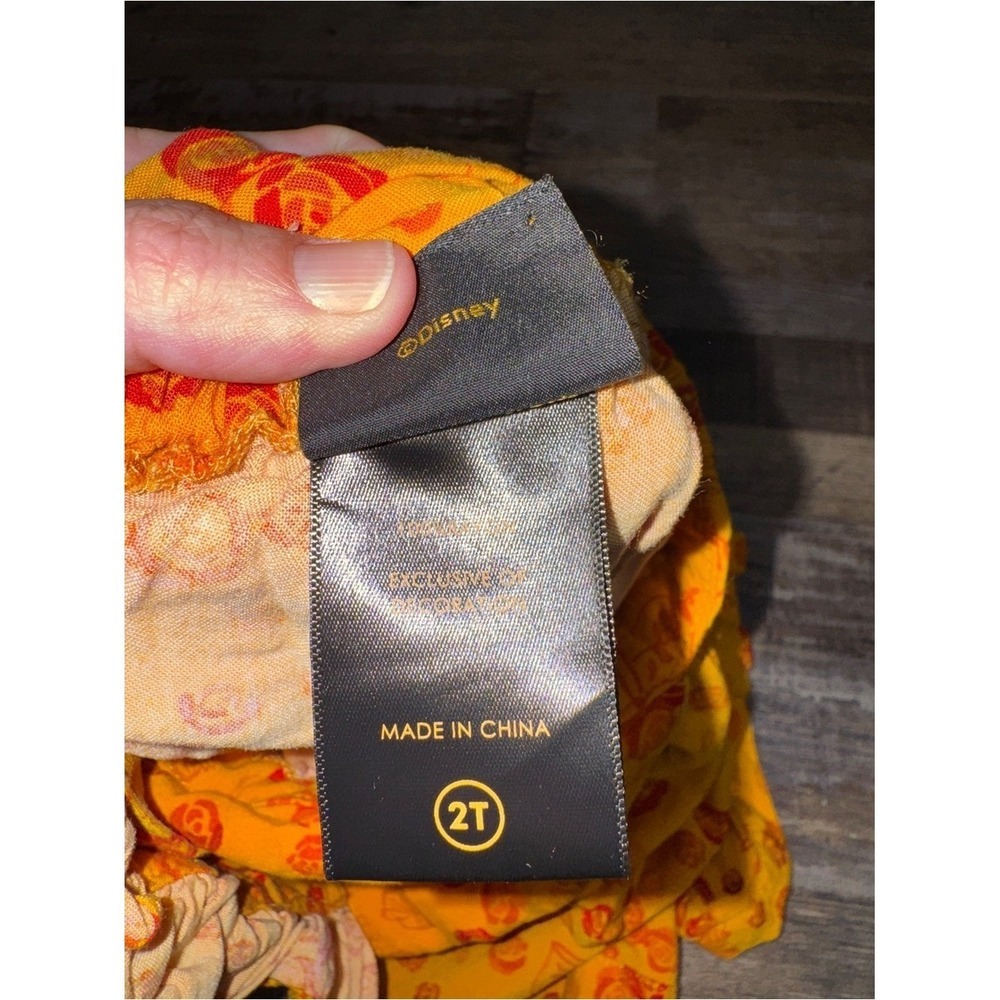 Disney Beauty and the Beast Enchanted Rose Jumper 2T BoxLunch Exclusive SOLD OUT - Picture 6 of 9